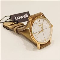 Orologio Lowell Uomo Cambridge in Acciaio placcato oro giallo PL5205-6127 - PL5205-6127